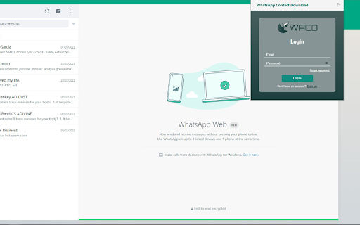 Contact Saver for WhatsApp™ screenshot