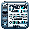 XML to JSON - Free XML Converter icon