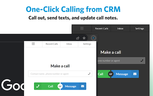smrtPhone.io Chrome Dialer screenshot