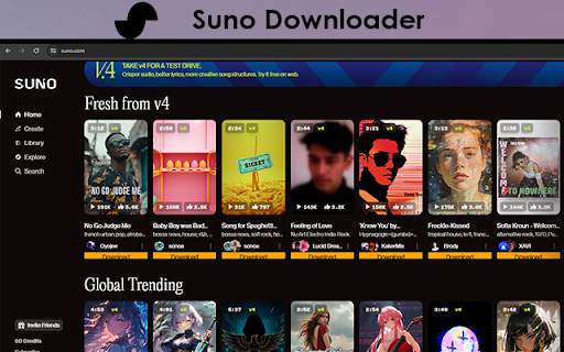 Suno Downloader screenshot
