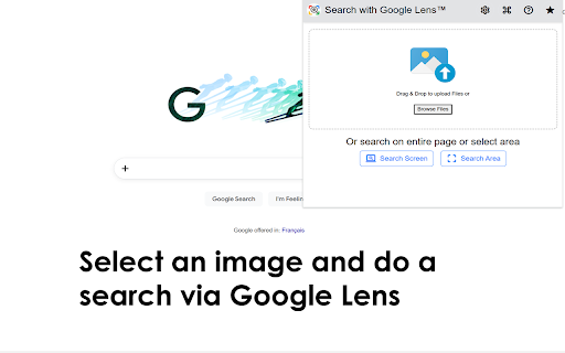 Search with Google Lens™ screenshot