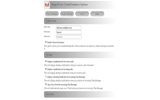 MagnetVoice Cloud Extension screenshot