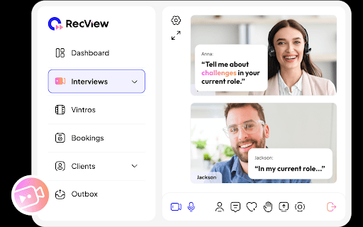 RecView - Vintro recorder screenshot