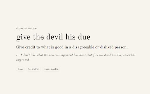 Idioms and Phrases screenshot