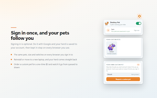 Desktop Pet: Virtual Companions screenshot