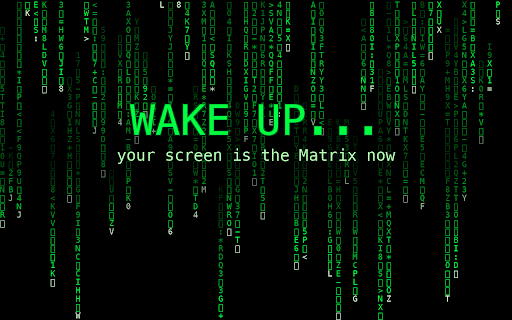 Matrix Rain Keyboard screenshot