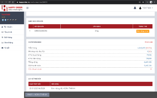 HAPPY ORDER screenshot