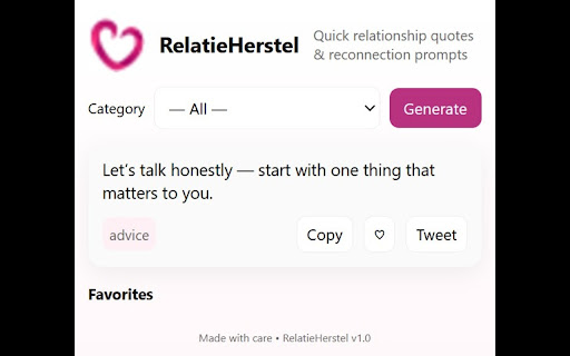 RelatieHerstel — Relationship Quotes screenshot