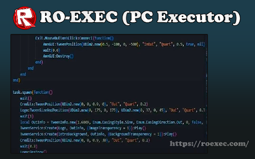 Roexec Executor [Latest Version] screenshot