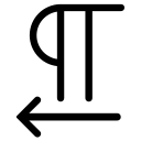 RTL toggle icon