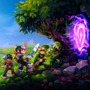 Hytale Adventure Fantasy Portal & Heroes Live Wallpaper icon