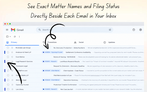 Mattermail - Clio for Gmail screenshot
