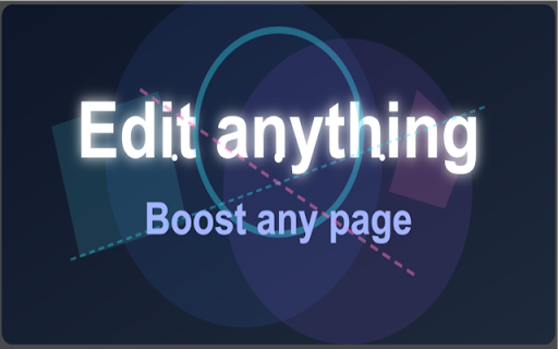 Edit anything - Boost any page screenshot