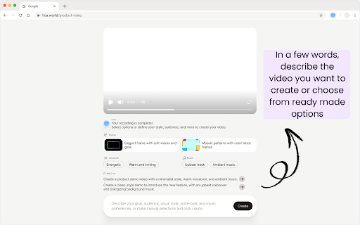 Lica: Screen Recorder and Video Creator screenshot