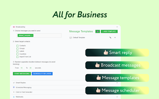 Privacy Extension for WhatsApp Privacy screenshot