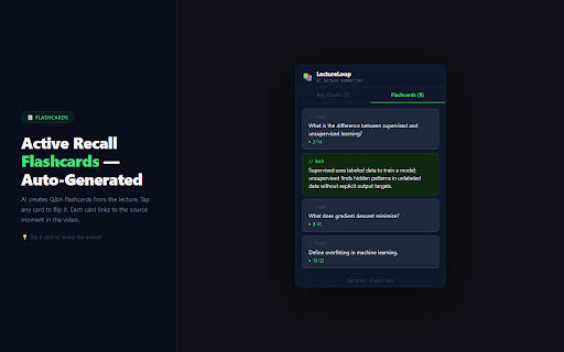 LectureLoop — AI Lecture Summarizer & Notes screenshot