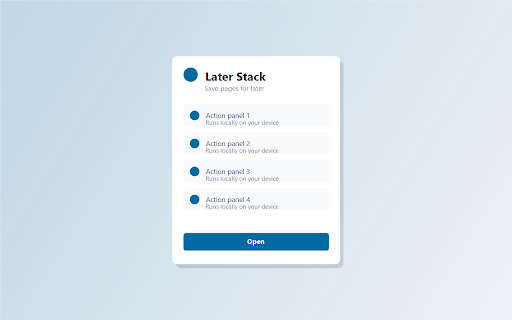 Later Stack screenshot
