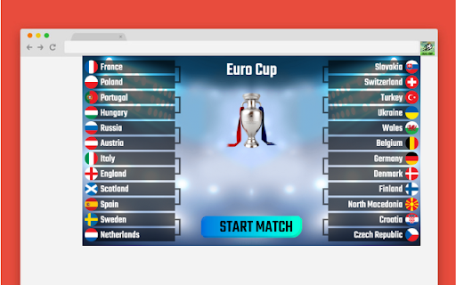 Soccer Skills Euro Cup Unblocked screenshot