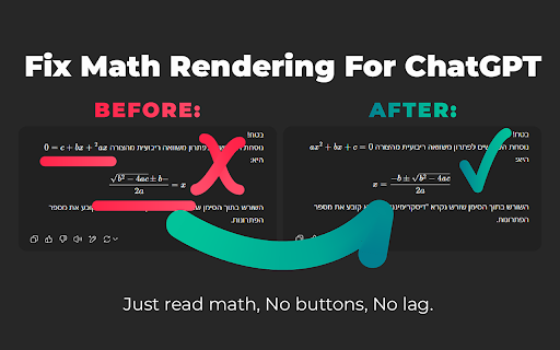 Chat-Math RTL Fix screenshot