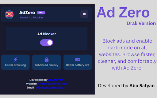 AdZero – Smart Ad Blocker screenshot