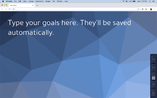 Goal Board, Vision Board, GSD Board screenshot
