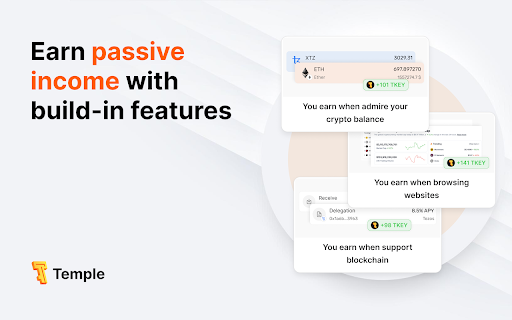 Temple Wallet screenshot