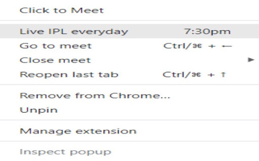 Click to Meet screenshot