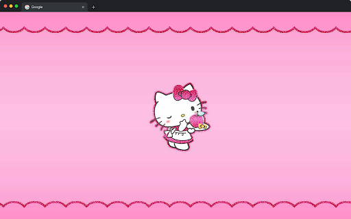 Hello Kitty Wallpapers HD New Tab - Sanrio Pink Backgrounds screenshot