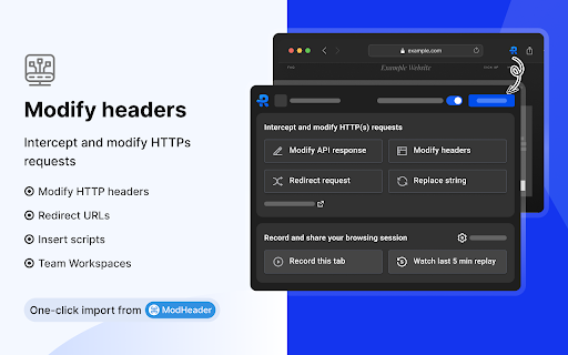 Requestly: Intercept & Modify HTTP Requests screenshot