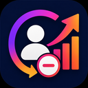 Instagram Unfollowers & Auto Grow icon