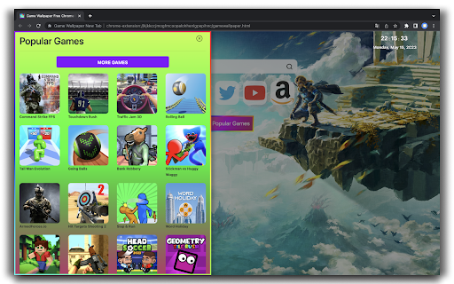 Game Wallpaper New Tab - Live Wallpaper screenshot