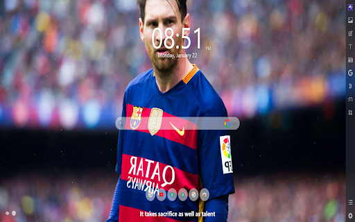 Lionel Messi MeaVana screenshot