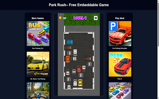 Parking Rush-Online Parking Game screenshot