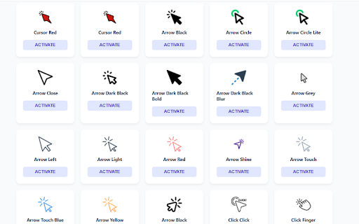 Custom Cursor for Chrome screenshot