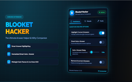 Blooket Hacker - Answer Helper & Utility Suite screenshot