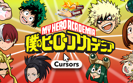 My Hero Academia Cursor ★ Custom Cursor for Chrome™ screenshot