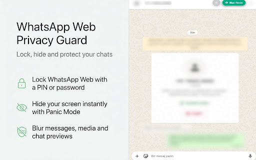 Privacy Guard for WhatsApp Web screenshot