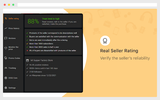 AliHelper – shopping assistant on AliExpress ™ screenshot