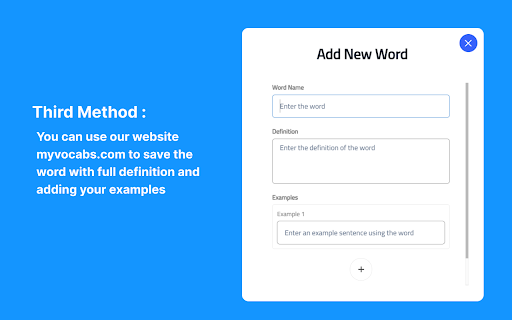 myVocabs: Save Words and Expand Your Vocabulary Effortlessly screenshot