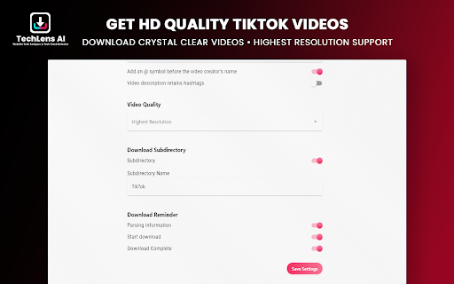 TokSave - Video Downloader for TikTok screenshot