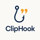 ClipHook — AI Hooks & Captions icon