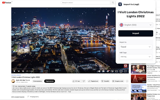 LingQ Importer screenshot