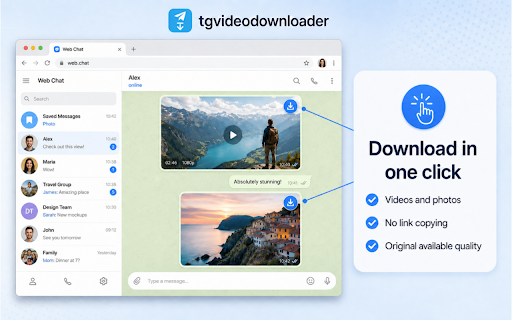 TGDown – Free Telegram Video Downloader | Unlimited Batch screenshot