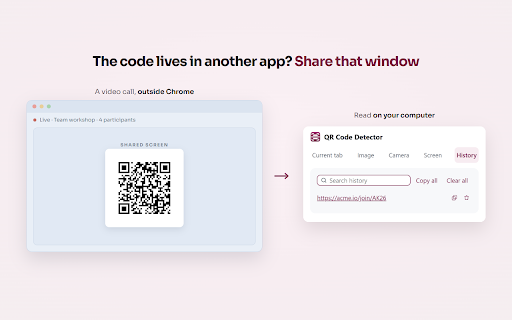 QR Code Detector screenshot
