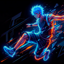 Kuroko Neon Dunk Live Wallpaper icon