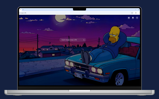 Homer Simpson Live Wallpaper screenshot