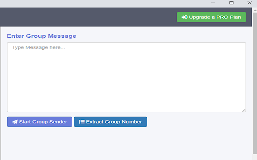 Free Bulk Message Sender Global Gym Software screenshot