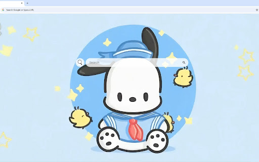 Pochacco Blue Live Wallpaper screenshot