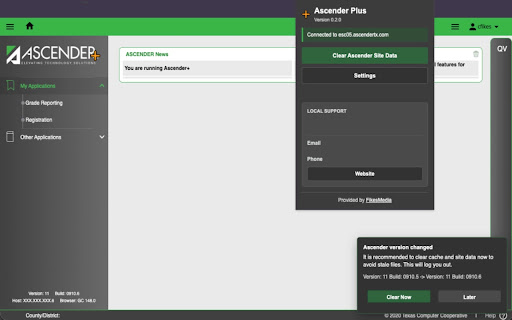 Ascender Plus screenshot
