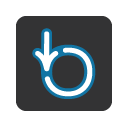 Blue Button | the webpage X-ray icon